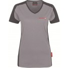 Hakro Damen V-Shirt Contrast Performance